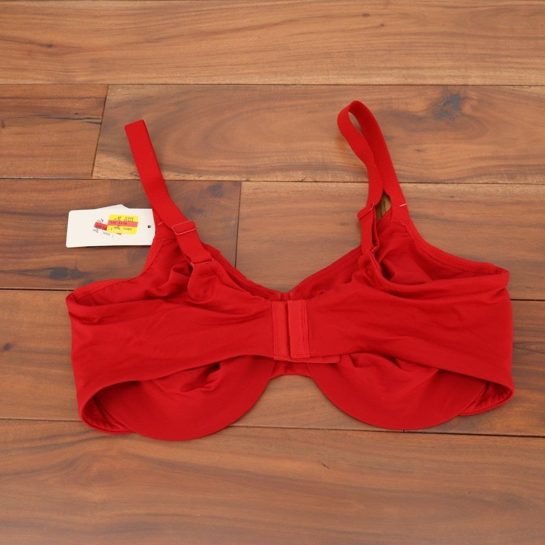 Wacoal Perfect Primer Bra Womens 40DD Red Full Figure Adjustable Strap Underwire