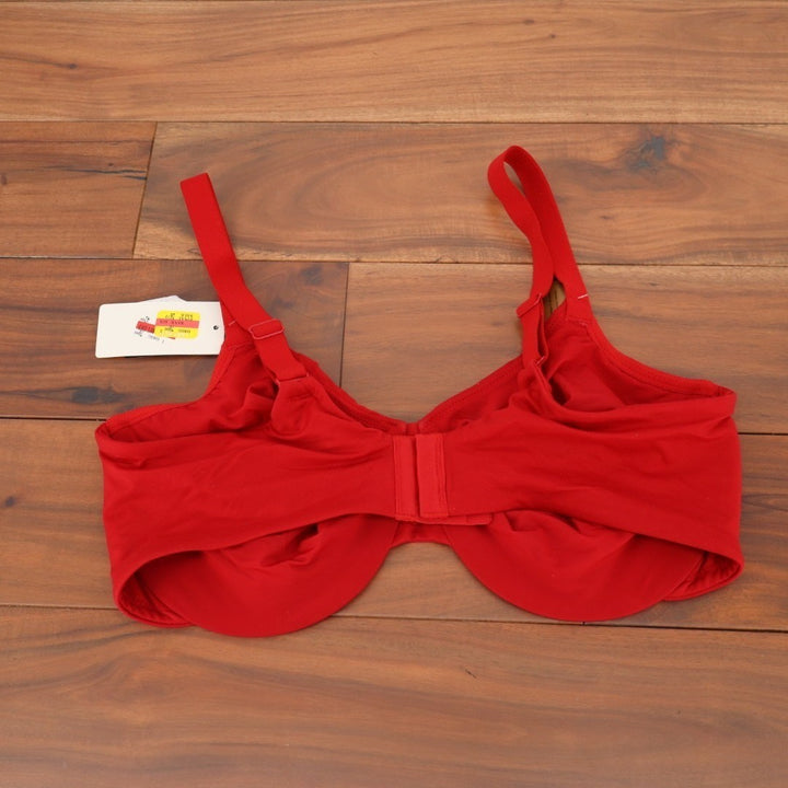 Wacoal Perfect Primer Bra Womens 40DD Red Full Figure Adjustable Strap Underwire
