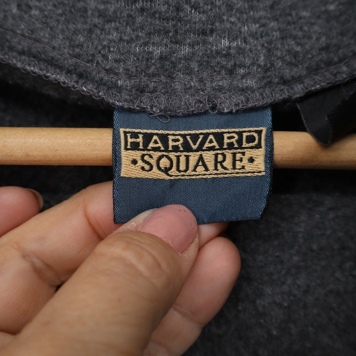 Harvard Square Boston Red Sox Quarter Zip Fleece Pullover Gray Mens XL