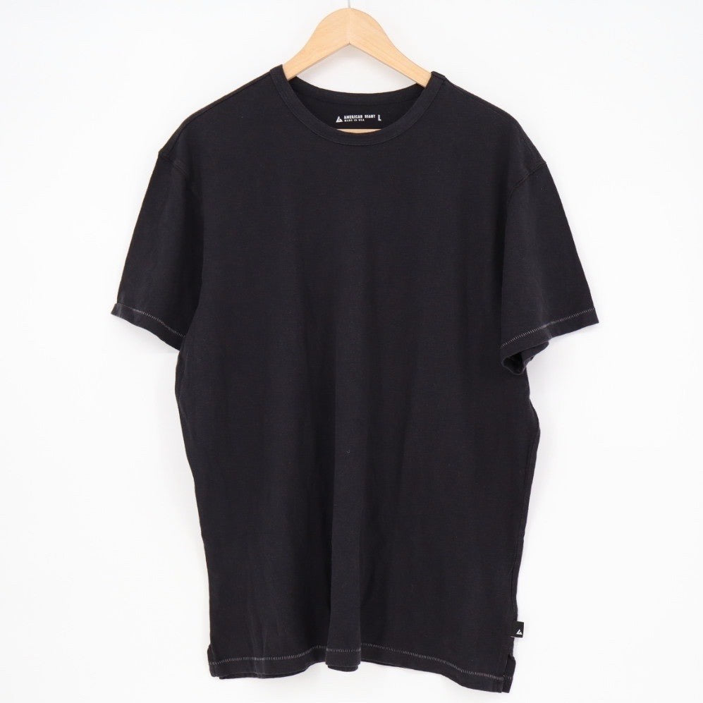 American Giant Men's Hemp Jersey Crew Tee Size L Made In USA
