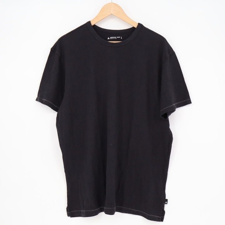 American Giant Men's Hemp Jersey Crew Tee Size L Made In USA