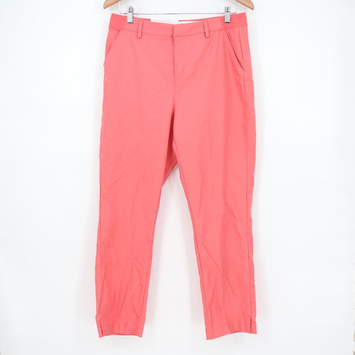 Walter Hagen Clubhouse Women Golf Pants Coral Pink Traditional Size 8