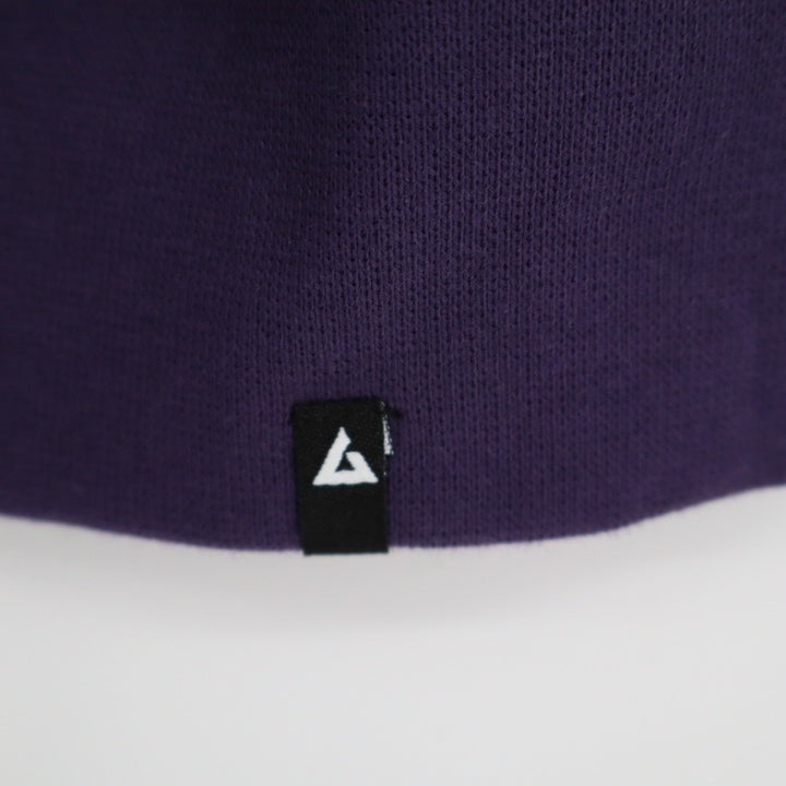 American Giant Hoodie Women Medium Purple Fleece Lined Kangaroo Pocket Full Zip
