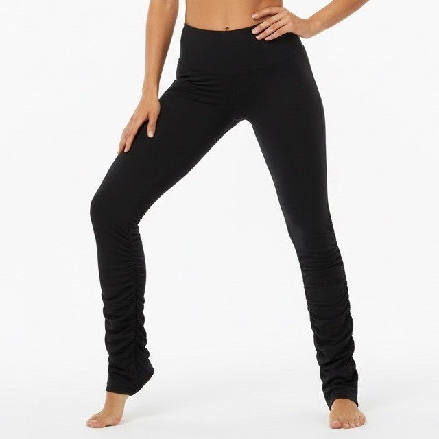 Yogipace Legging Womens Large Black Stretch Mid Rise High Waist Yoga Skinny Leg