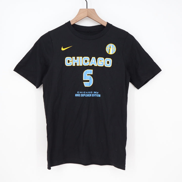 Nike Chicago Sky Angel Reese 5 Explorer Edition Youth T-Shirt Black L 14/16