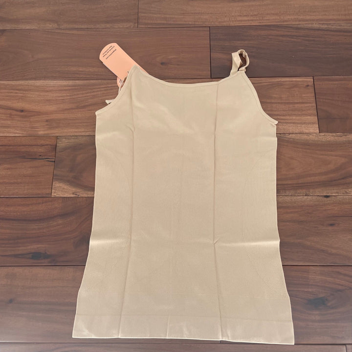 Shapermint Essentials All Day Every Day Scoop Neck Camisole Chai XL