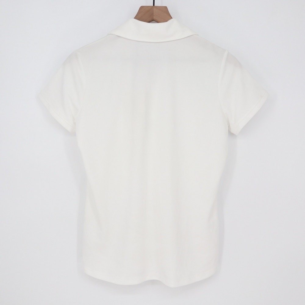 Walter Hagen Womens XXL Pure White Flutter Sleeve Golf Polo Shirt NWT