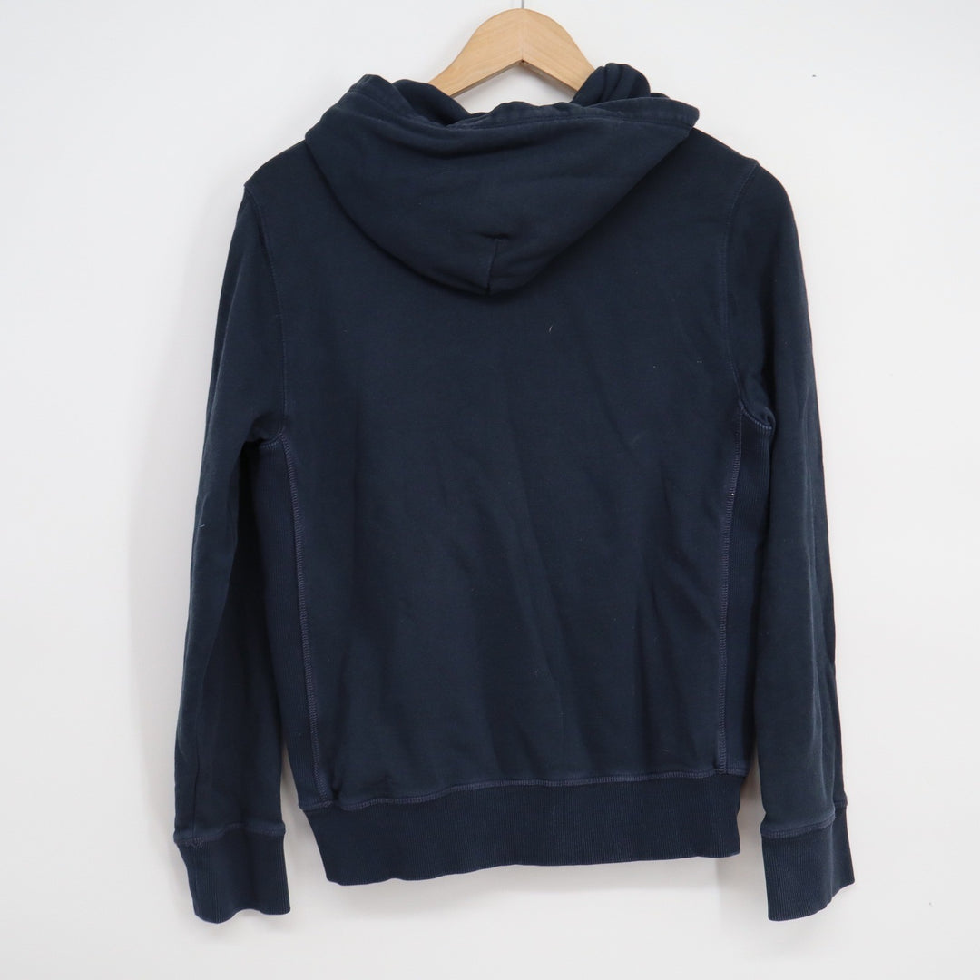 Vineyard Vines Boys Navy Blue Whale Graphic Pullover Hoodie Sweatshirt L