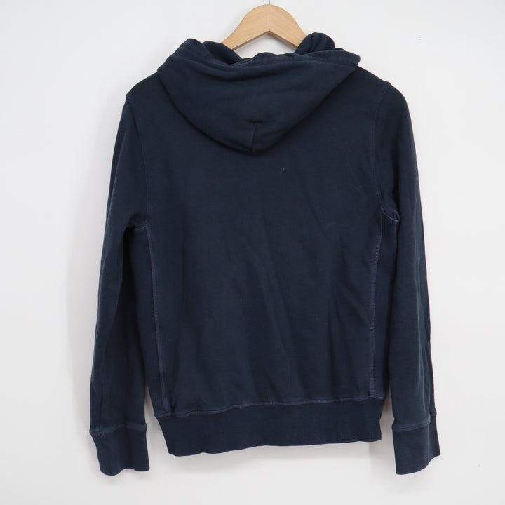 Vineyard Vines Boys Navy Blue Whale Graphic Pullover Hoodie Sweatshirt L