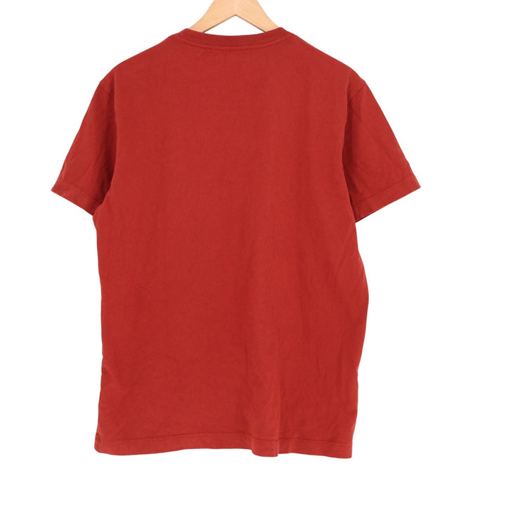 American Giant Pocket Tee Shirt Mens Medium Red Cotton Heavyweight Jersey Casual