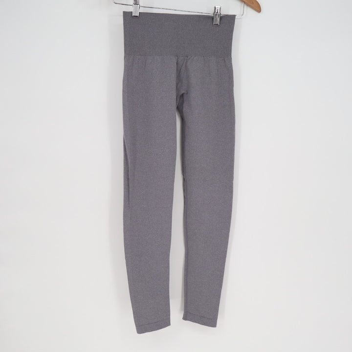 NVGTN Seamless Contour Leggings Womens Small Gray High Waist Skinny Leg Stretch
