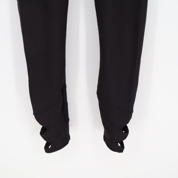 Old Navy Active PowerSoft High Rise Go Dry Leggings Black Size L Stirrup Detail