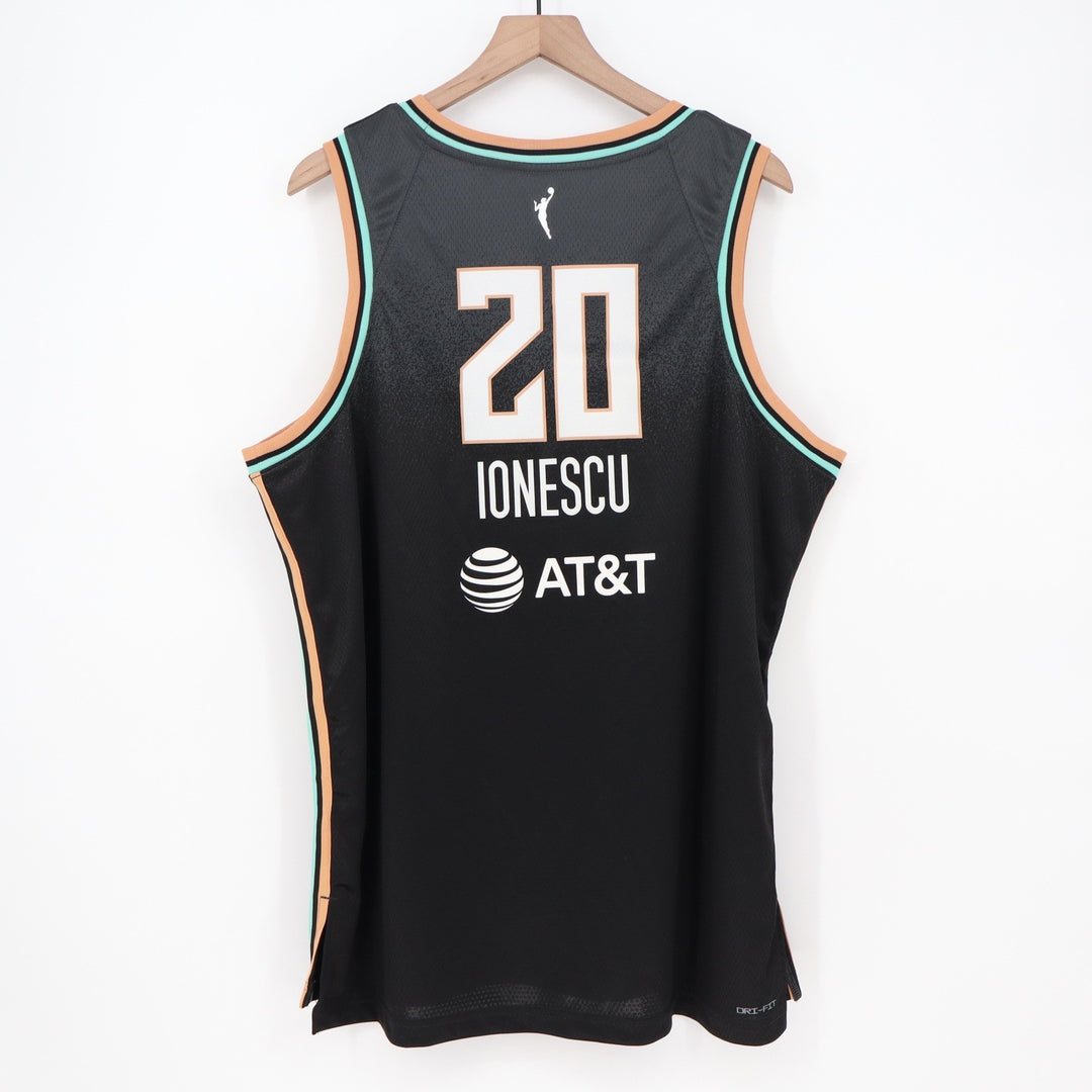 Nike New York Liberty Sabrina Ionescu 20 Explorer Edition Jersey Black XL