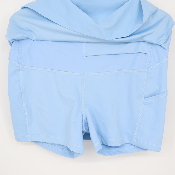 Nike Golf Dri-FIT Light Blue Skort Active Athletic Skirt Womens L