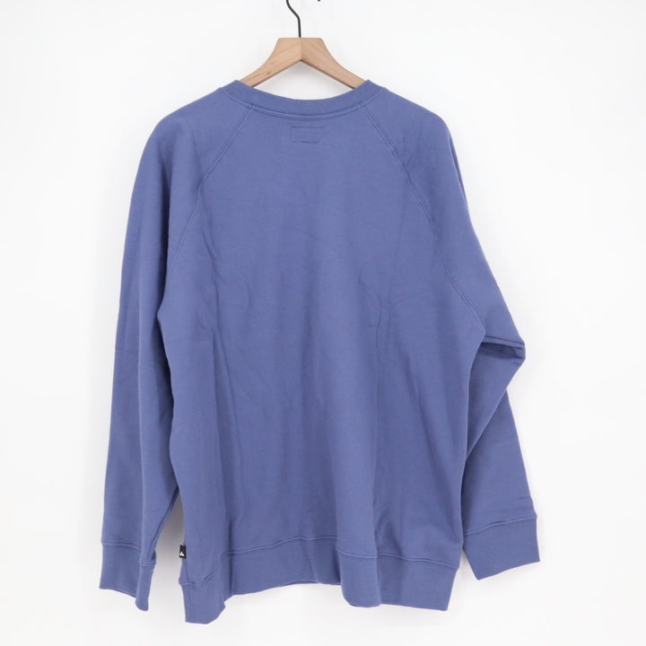 American Giant Midweight Sweatshirt Mens XL Blue Cotton Fleece Raglan Sleeve