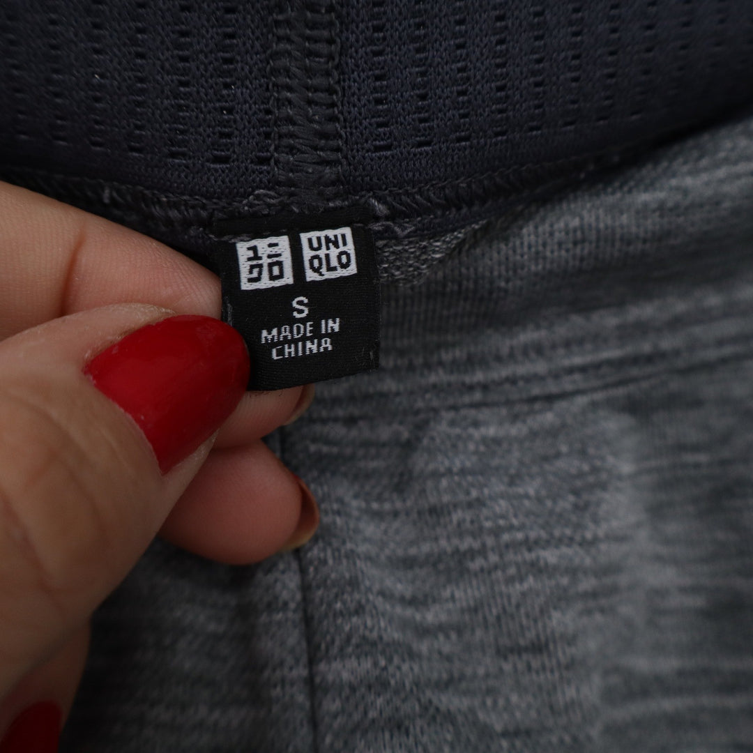 Uniqlo Mens Ultra Stretch Active Shorts Heather Gray Size S