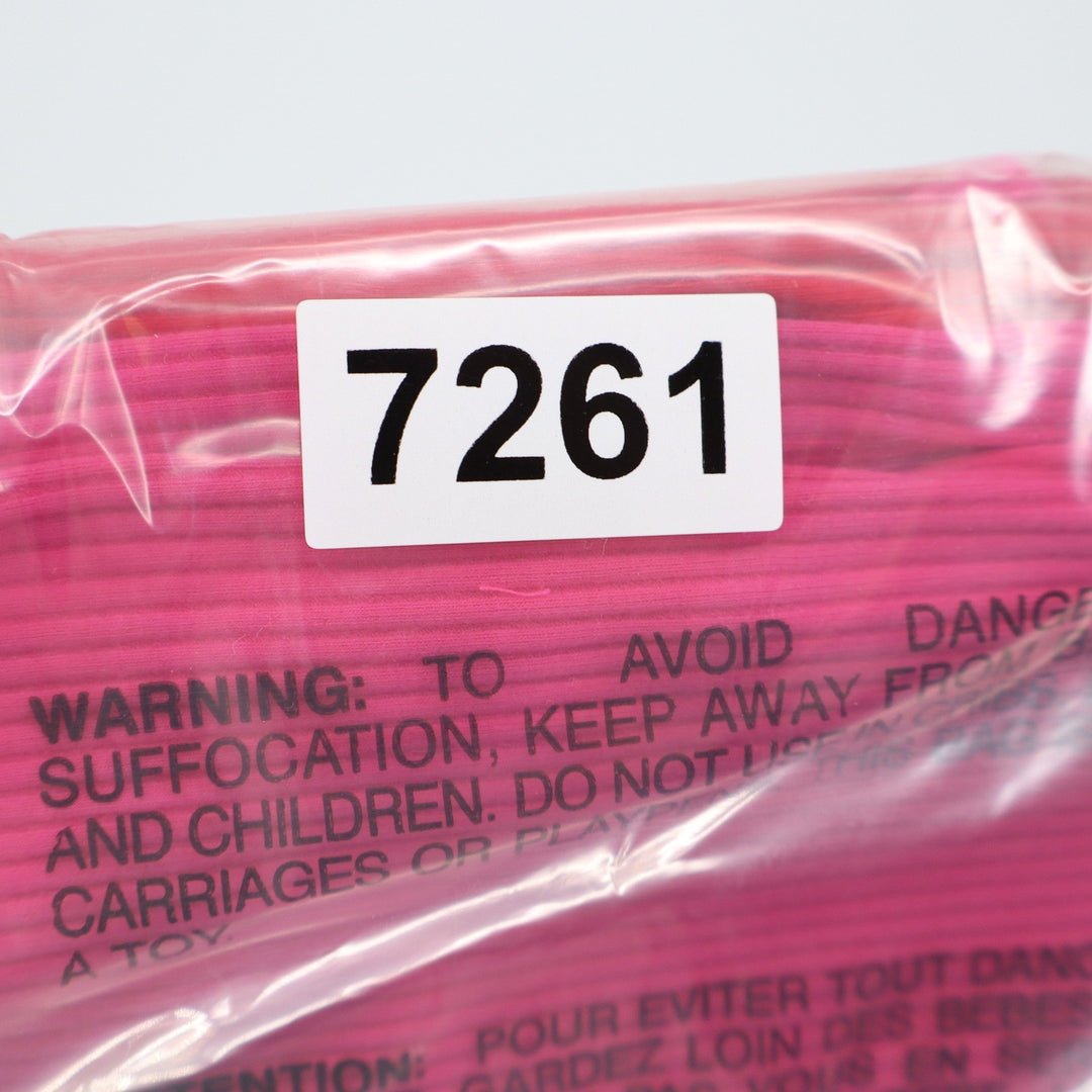 Naked Wardrobe Pink Red Colorblock Ribbed Racerback Midi Dress M