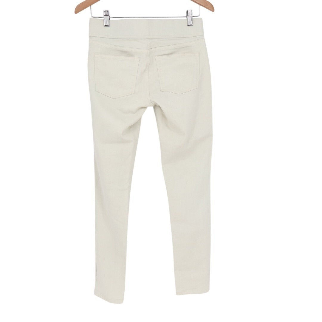 Lauren Ralph Lauren Legging Jeans Womens 4 White Denim Cotton Stretch Skinny Leg