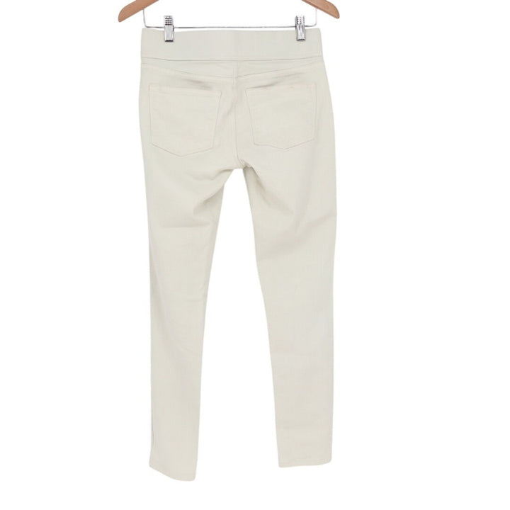 Lauren Ralph Lauren Legging Jeans Womens 4 White Denim Cotton Stretch Skinny Leg