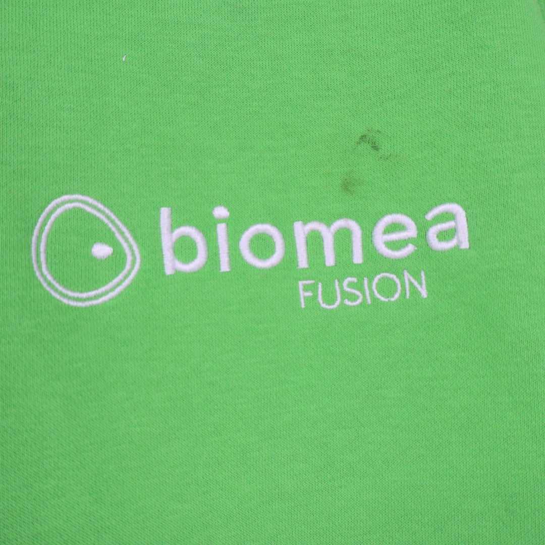 Reform Clothing Biomea Fusion Hoodie Mens Medium Lime Green Pullover Sweatshirt