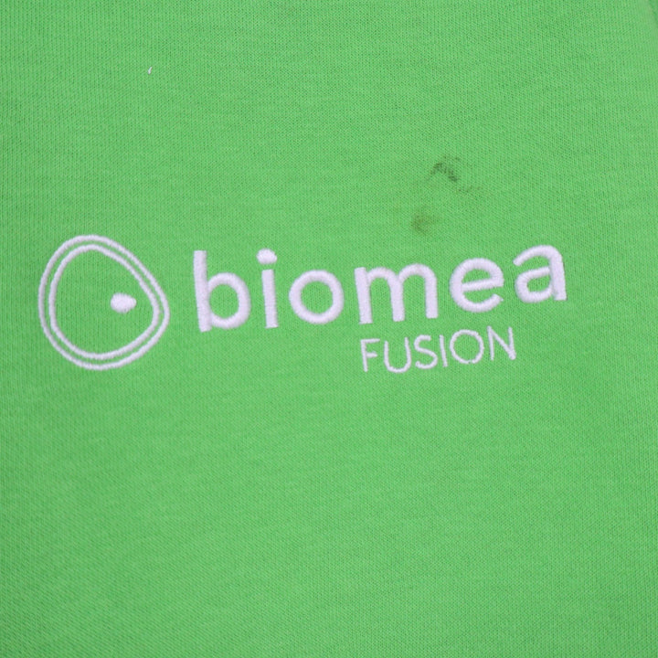 Reform Clothing Biomea Fusion Hoodie Mens Medium Lime Green Pullover Sweatshirt