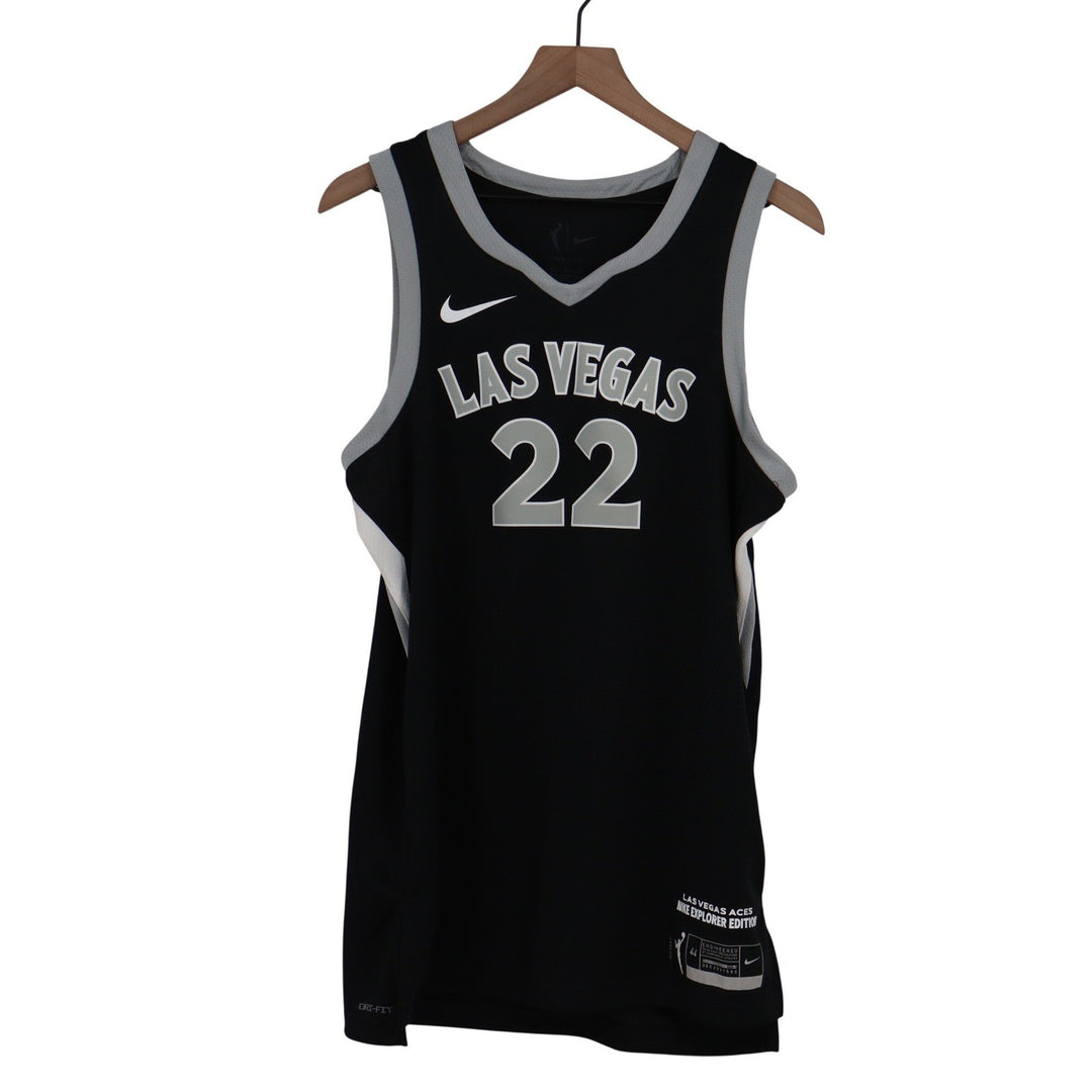 Nike Las Vegas Aces A'ja Wilson 22 Explorer Edition Jersey Black M