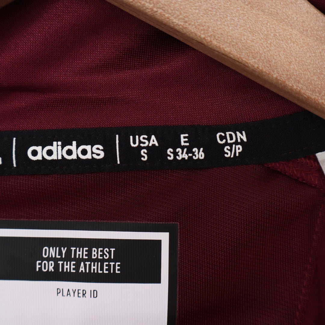 Adidas Boston College Eagles Football Sideline Knit 1/4 Zip Maroon Mens S