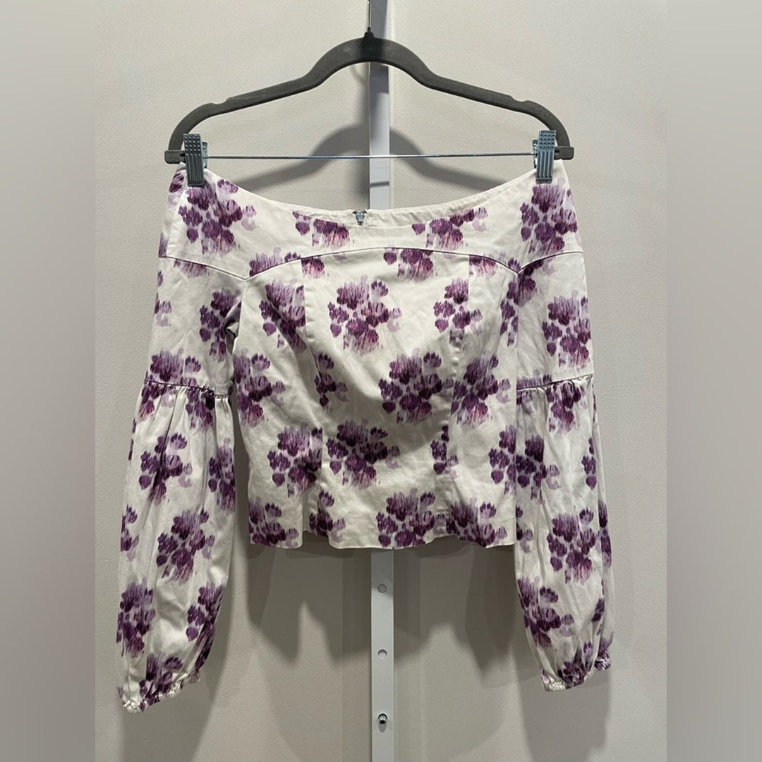 Amur Floral Shanae Top Size XS