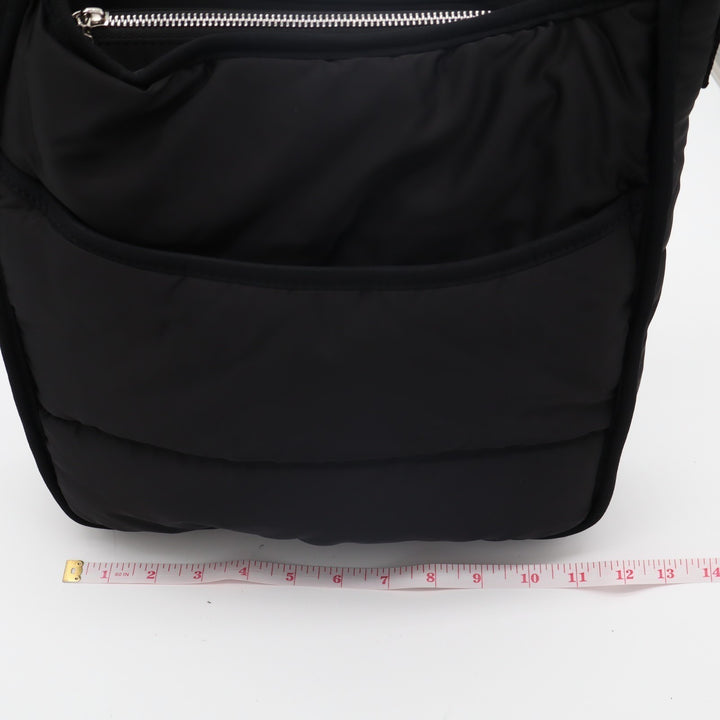 Womens Handbag Black Inner Pocket Detachable Adjustable Strap Crossbody Bag