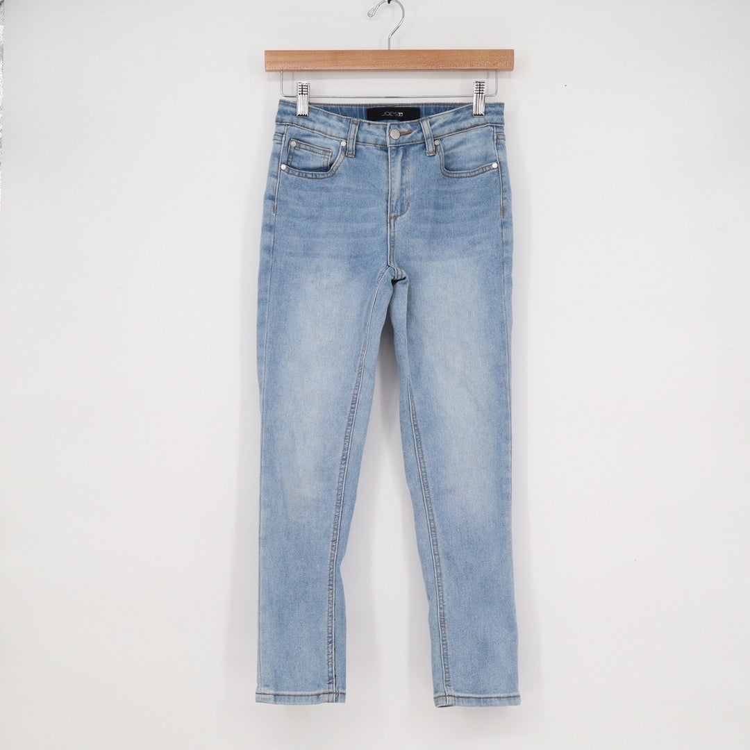 Joe's Jeans Girls Size 10 Light Wash Skinny Denim Pants Blue Stretch