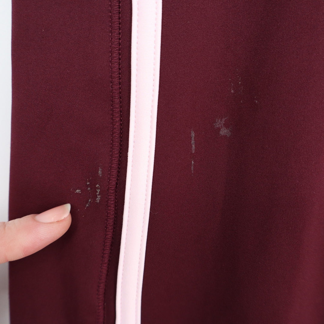 DSG Womens Activate 7/8 Leggings Team Burgundy High Rise Side Pocket Size M NWT