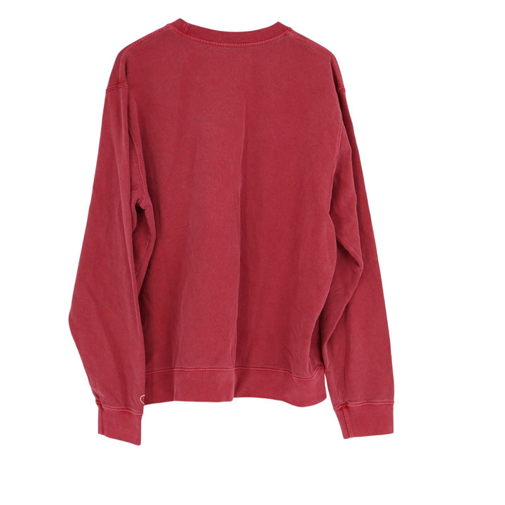 American Giant French Terry Sweatshirt Unisex Large Red Cotton Valentine's Day