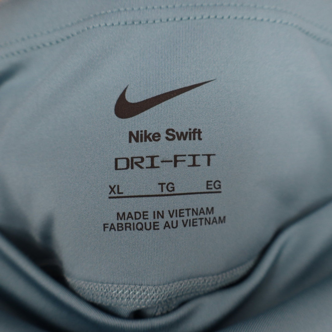 Nike Swift Dri-FIT Womens Blue Running Leggings XL New
