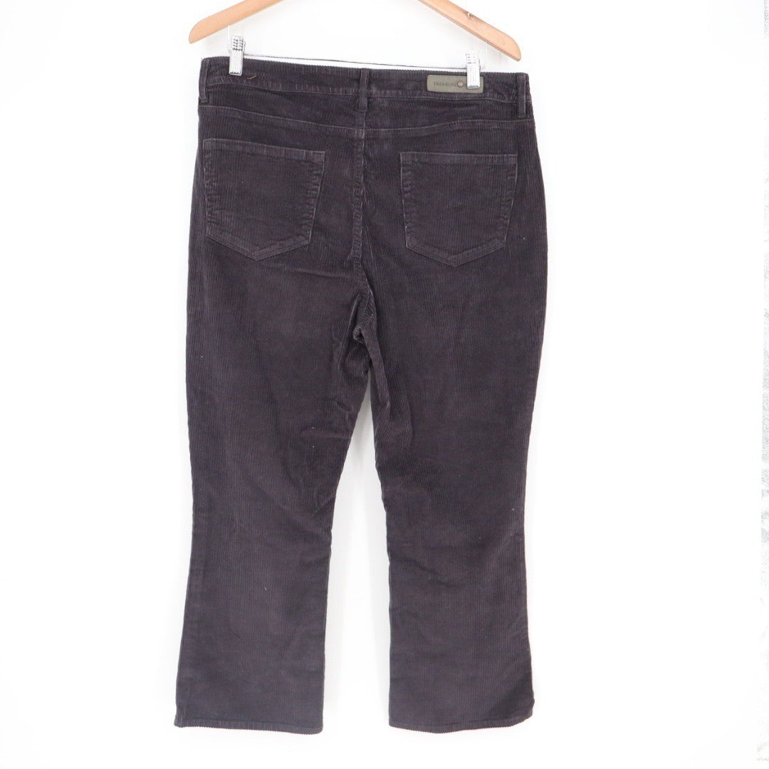 Treasure & Bond Corduroy Pants Dark Gray Bootcut Size 32