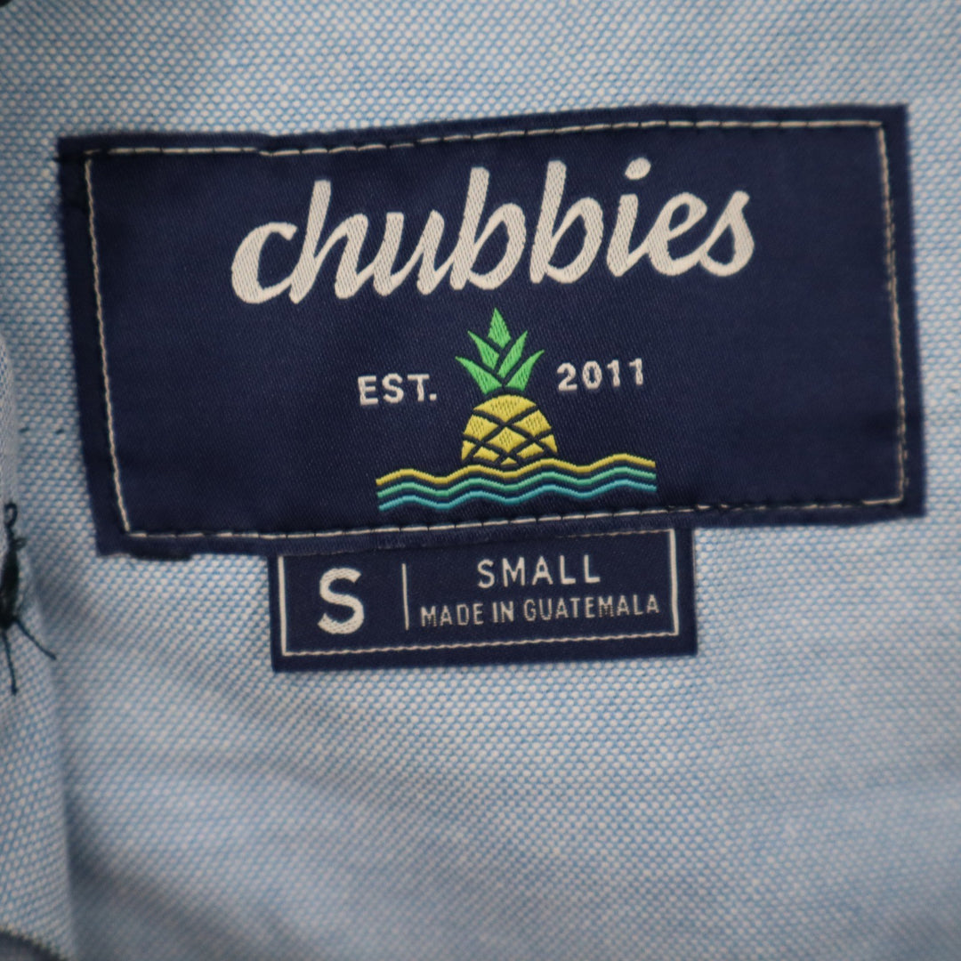 Chubbies The Armadas 7" Mens Shorts Navy Blue Stretch Cotton Small