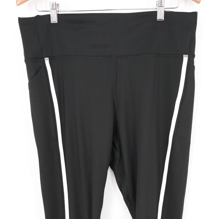 DSG Womens XXL Activate 7/8 Legging Black High Rise Side Pocket NEW