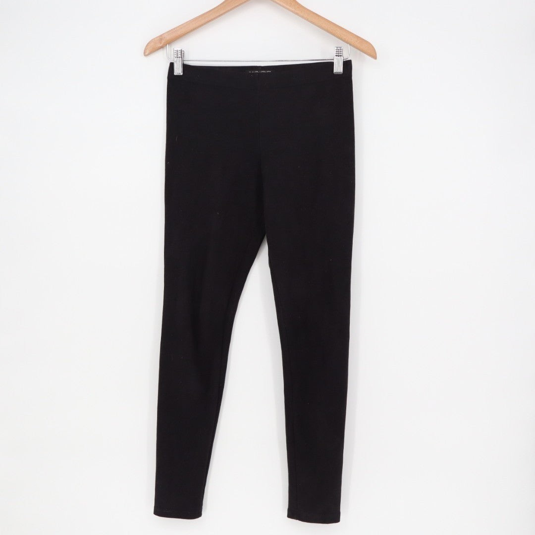 David Lerner New York Leggings Womens Small Black Stretch Yoga Running Pull On