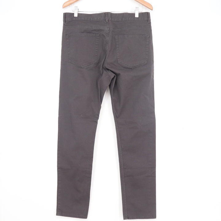 HM Mens Slim Fit Charcoal Gray 5-Pocket Trousers Pants 32/32
