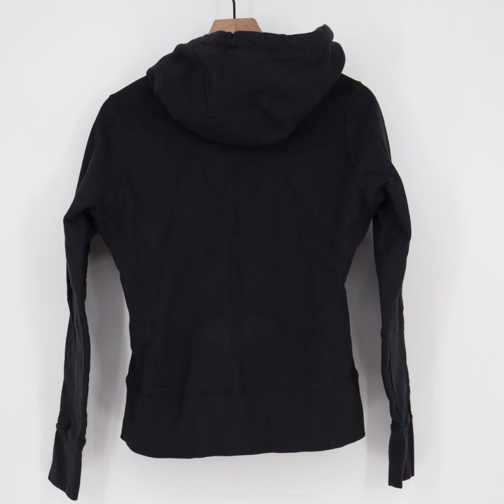 AMERICAN GIANT Black Full Zip Hoodie Sweatshirt Women's Size S Made in USA