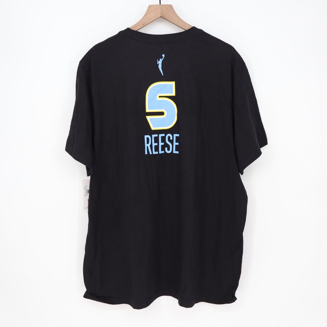 Nike Chicago Sky Angel Reese 5 Explorer Edition T-Shirt Black XXL New
