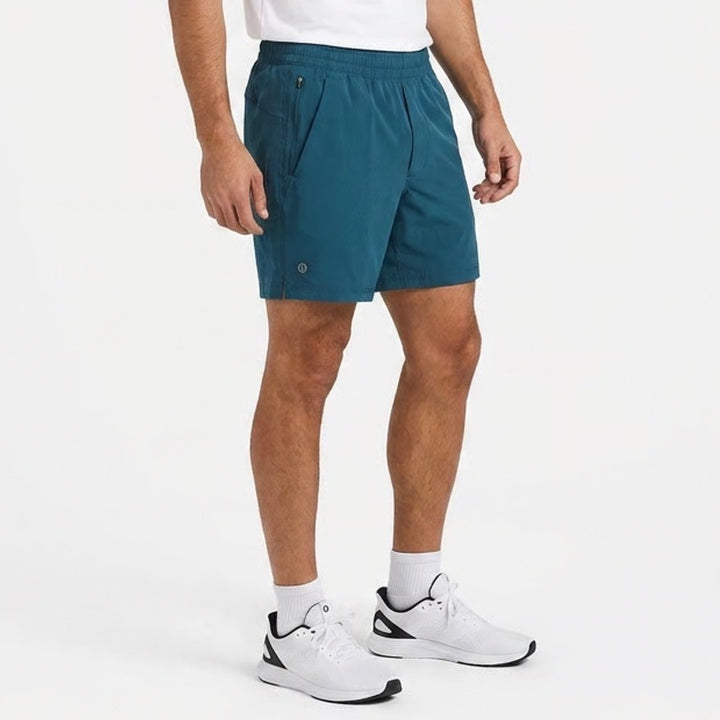 VRST Mens All-In Short 5 Inch Unlined Teal Twilight Shine Size S