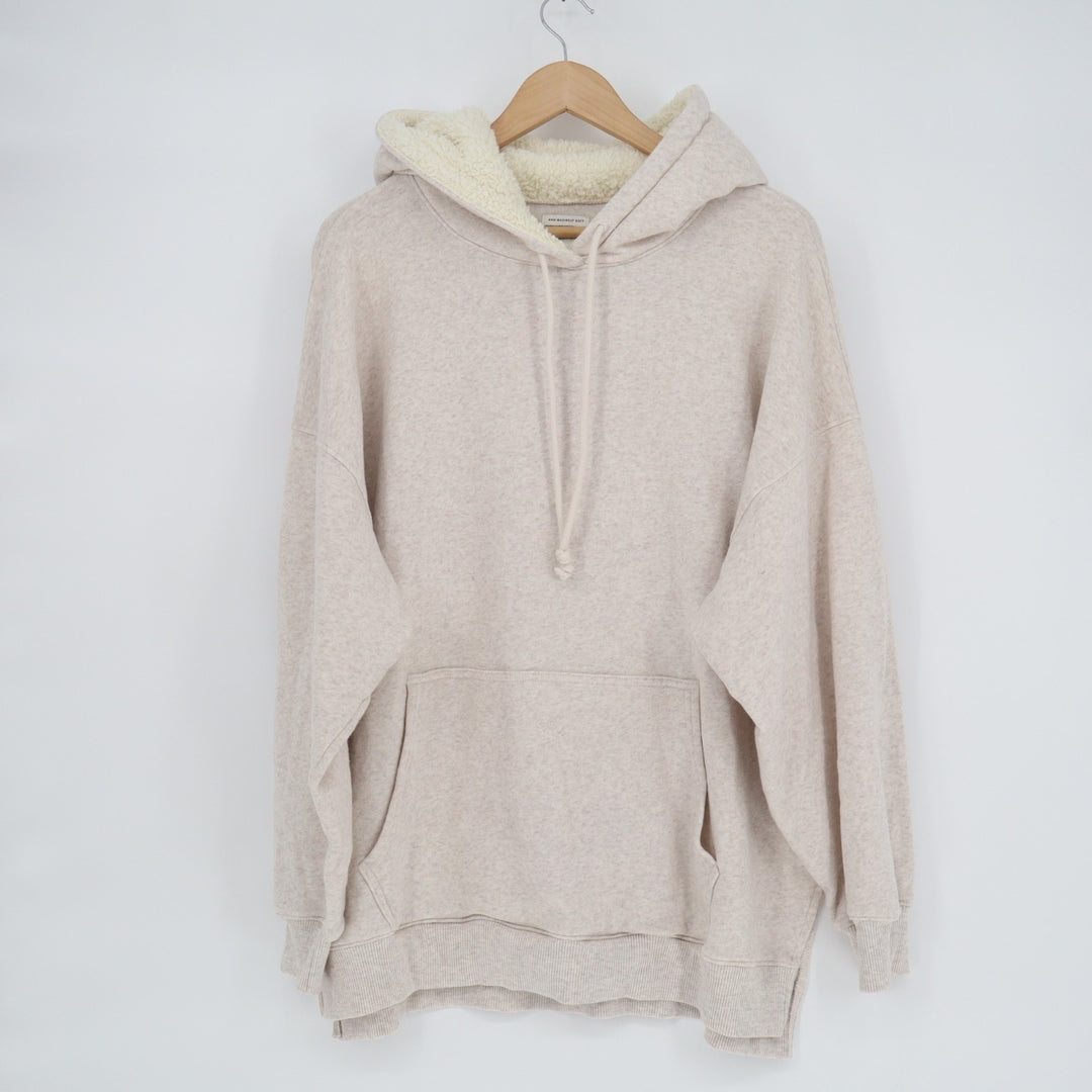 American Eagle Outfitters Ahh-Mazingly Soft Hoodie Women Large Peach Jegging Fit