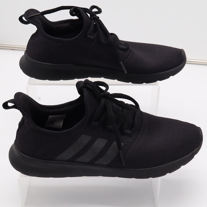 Adidas Cloudfoam Pure 2.0 Womens Running Shoes Size 10 Black Primegreen