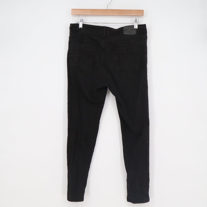 Garage Womens Black Skinny Jeans High Rise Stretch Denim Size 8 Slim Fit Pants