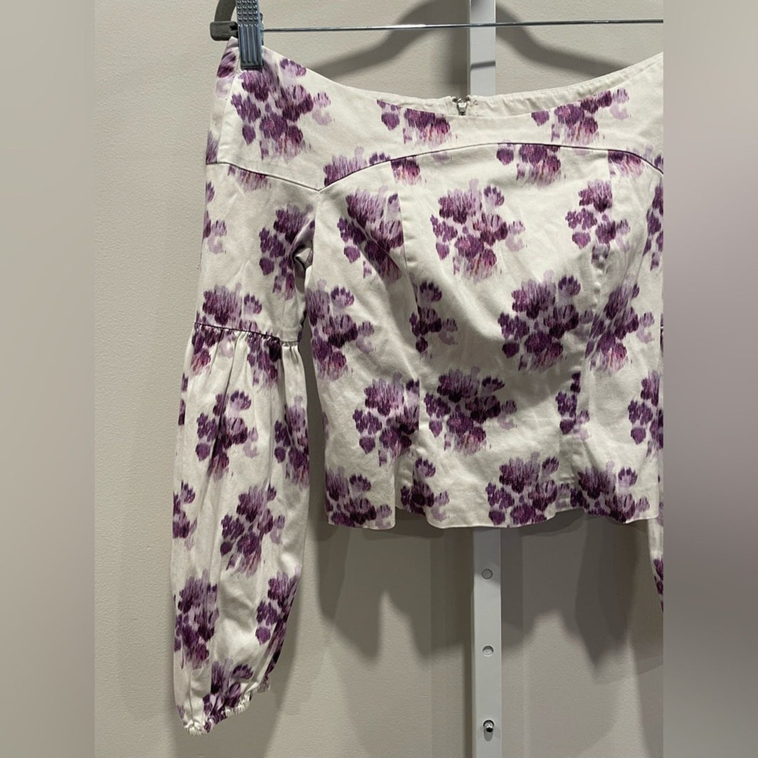 Amur Floral Shanae Top Size XS