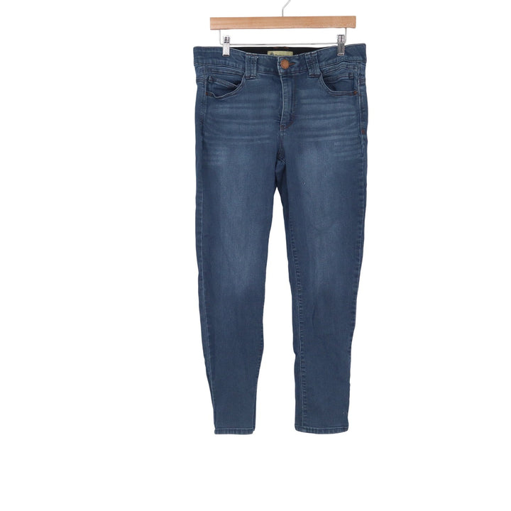 Democracy Absolution Skinny Jeans Womens 12 Medium Wash Blue Stretch