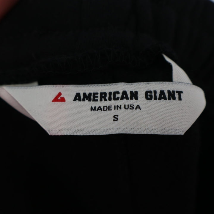 American Giant Midweight Fleece Straight & Pencil Skirt Womens S Black Back Slit
