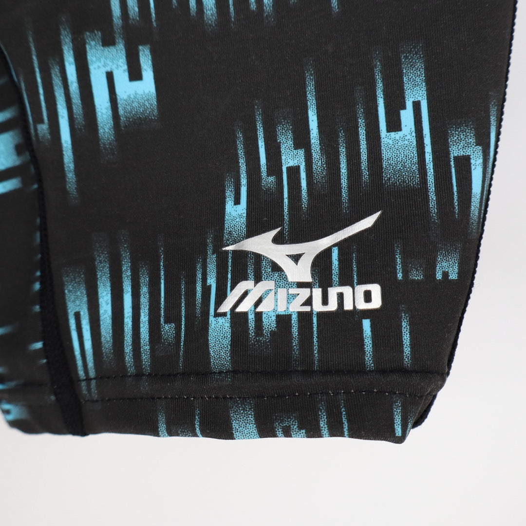 Mizuno RTL Nighthawk Sliding Shorts 905S Womens Medium Black Teal Digital Print