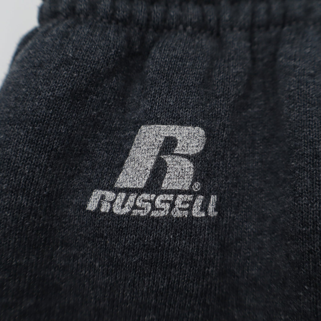 Russell Athletic USA Field Hockey Sweatpants Men Medium Gray Cotton Fleece Lined