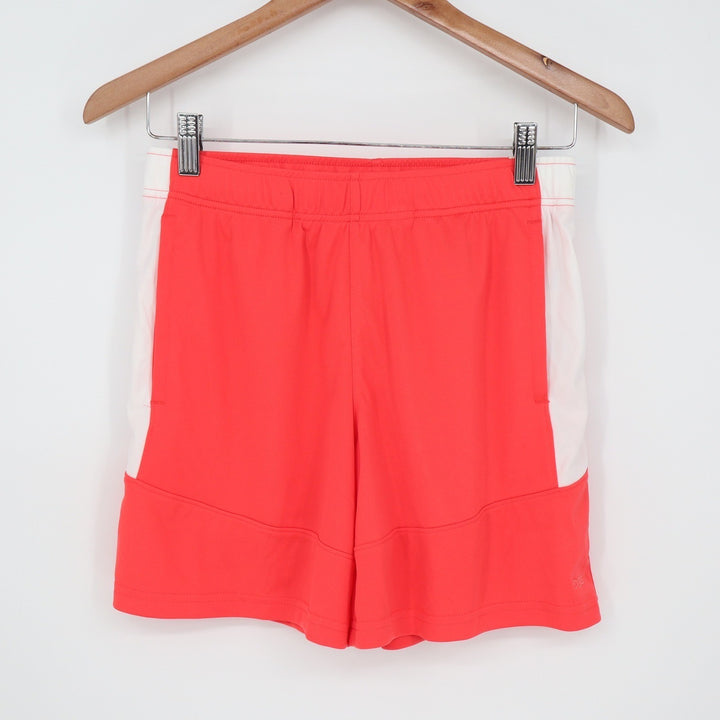 DSG Boys All Sport Short Cabana Coral Pure White Size L 14-16